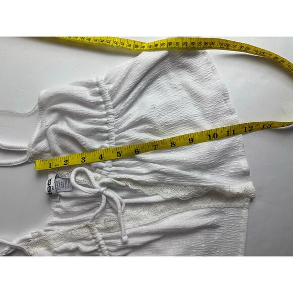 RSQ Womens white top , sleeveless size small made in Mexico - Picture 5 of 6